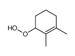 1,2-Dimethylcyclohex-1-en-3-hydroperoxid Structure