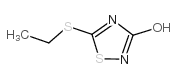 5-乙基硫代-3-羟基-1,2,4-噻二唑结构式