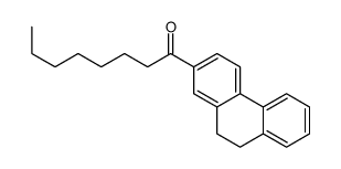 1-(9,10-dihydrophenanthren-2-yl)octan-1-one结构式