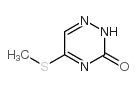 1,2,4-Triazin-3(2H)-one,5-(methylthio)-(9CI) Structure