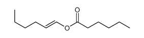 hex-1-enyl hexanoate Structure
