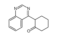 2-quinazolin-4-ylcyclohexan-1-one Structure