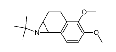 5,6-Dimethoxy-1,2-tert.butylimino-1,2,3,4-tetrahydronaphthalene结构式