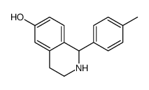 6-Isoquinolinol,1,2,3,4-tetrahydro-1-(4-methylphenyl)-(9CI)结构式