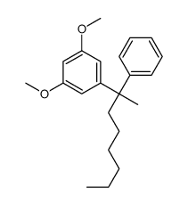 1,3-dimethoxy-5-(2-phenyloctan-2-yl)benzene Structure