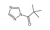 1-Pivaloyl-1H-1,2,4-triazole结构式