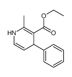 ethyl 2-methyl-4-phenyl-1,4-dihydropyridine-3-carboxylate结构式