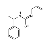 1-(1-phenylethyl)-3-prop-2-enylthiourea Structure