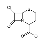 7-chloro-8-oxo-5-thia-1-aza-bicyclo[4.2.0]octane-2-carboxylic acid methyl ester结构式