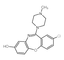 8-hydroxyloxapine Structure