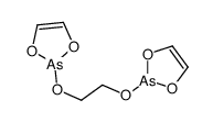 2-[2-(1,3,2-dioxarsol-2-yloxy)ethoxy]-1,3,2-dioxarsole Structure