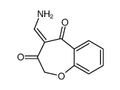 4-(aminomethylidene)-1-benzoxepine-3,5-dione结构式