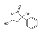 3-hydroxy-3-phenylpyrrolidine-2,5-dione结构式