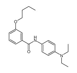 3-butoxy-N-[4-(diethylamino)phenyl]benzamide Structure