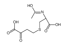 (R)-4-(2-acetamido-2-carboxyethylthio)-2-oxobutanoic acid picture