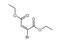 diethyl α-bromomaleate结构式