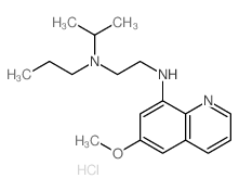 1,2-Ethanediamine,N2-(6-methoxy-8-quinolinyl)-N1-(1-methylethyl)-N1-propyl-, hydrochloride (1:2) picture