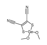 2,2-dimethoxy-1,3,2-dithiagermole-4,5-dicarbonitrile Structure