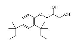 3-[2,4-bis(2-methylbutan-2-yl)phenoxy]propane-1,2-diol Structure