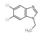 5,6-dichloro-1-ethylbenzimidazole Structure