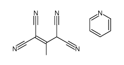2-methylprop-1-ene-1,1,3,3-tetracarbonitrile,pyridine结构式