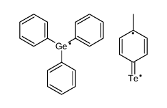 1-λ1-tellanyl-4-methylbenzene,triphenylgermanium Structure