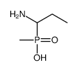 1-aminopropyl(methyl)phosphinic acid Structure