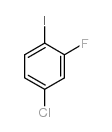 4-chloro-2-fluoroiodobenzene structure