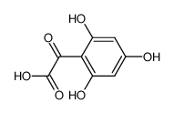2,4,6-trihydroxyphenylglyoxylic acid Structure