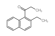 1-Propanone,1-(2-ethyl-1-naphthalenyl)- Structure