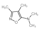 5-Isoxazolamine,N,N,3,4-tetramethyl-结构式