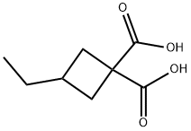3-ethylcyclobutane-1,1-dicarboxylic acid picture