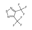 3,4-bis(trifluoromethyl)-1,2,5-thiadiazole结构式