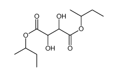 dibutan-2-yl 2,3-dihydroxybutanedioate结构式