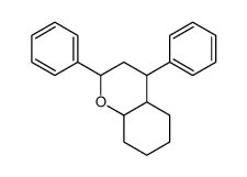 2,4-diphenyl-3,4,4a,5,6,7,8,8a-octahydro-2H-chromene structure