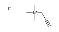 trimethyl(prop-2-ynyl)azanium,iodide结构式