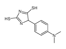 5-[4-(dimethylamino)phenyl]imidazolidine-2,4-dithione Structure