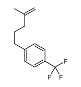 1-(4-Methyl-4-pentenyl)-4-(trifluoromethyl)benzene Structure