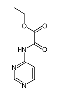 ethyl pyrimidin-4-ylcarbamoylformate结构式