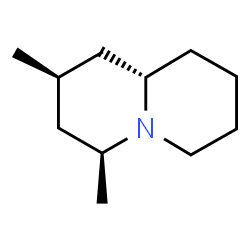 2H-Quinolizine,octahydro-2,4-dimethyl-,(2R,4S,9aS)-rel-(+)-(9CI) structure