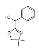 rac-4,5-dihydro-4,4-dimethyl-α-phenyloxazol-2-methanol结构式