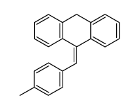 9-(p-methylbenzylidene)-9,10-dihydroanthracene Structure