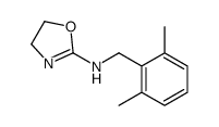 N-[(2,6-dimethylphenyl)methyl]-4,5-dihydro-1,3-oxazol-2-amine结构式