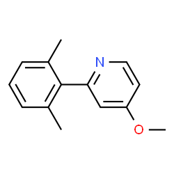 Pyridine, 2-(2,6-dimethylphenyl)-4-methoxy- (9CI) Structure