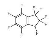 1,2,2,3,3,4,5,6,7-nonafluoro-1H-indene Structure