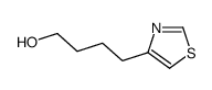 4-Thiazolebutanol Structure