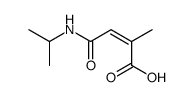 N-isopropyl-2-methyl-maleamic acid Structure