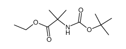 Boc-Aib-OEt Structure