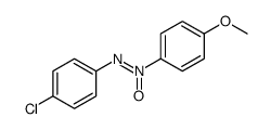 (4-chlorophenyl)imino-(4-methoxyphenyl)-oxidoazanium Structure