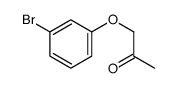 1-(3-bromophenoxy)propan-2-one结构式